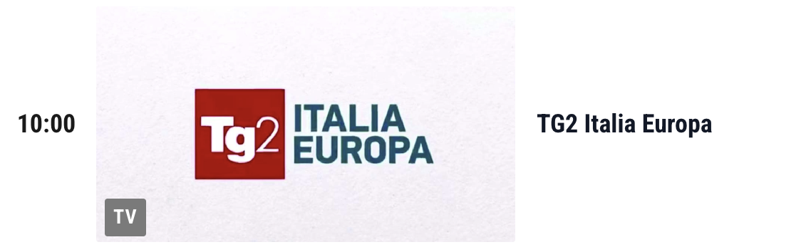 TG2 Italia Europa su Rai 2: appuntamento alle ore 10.00