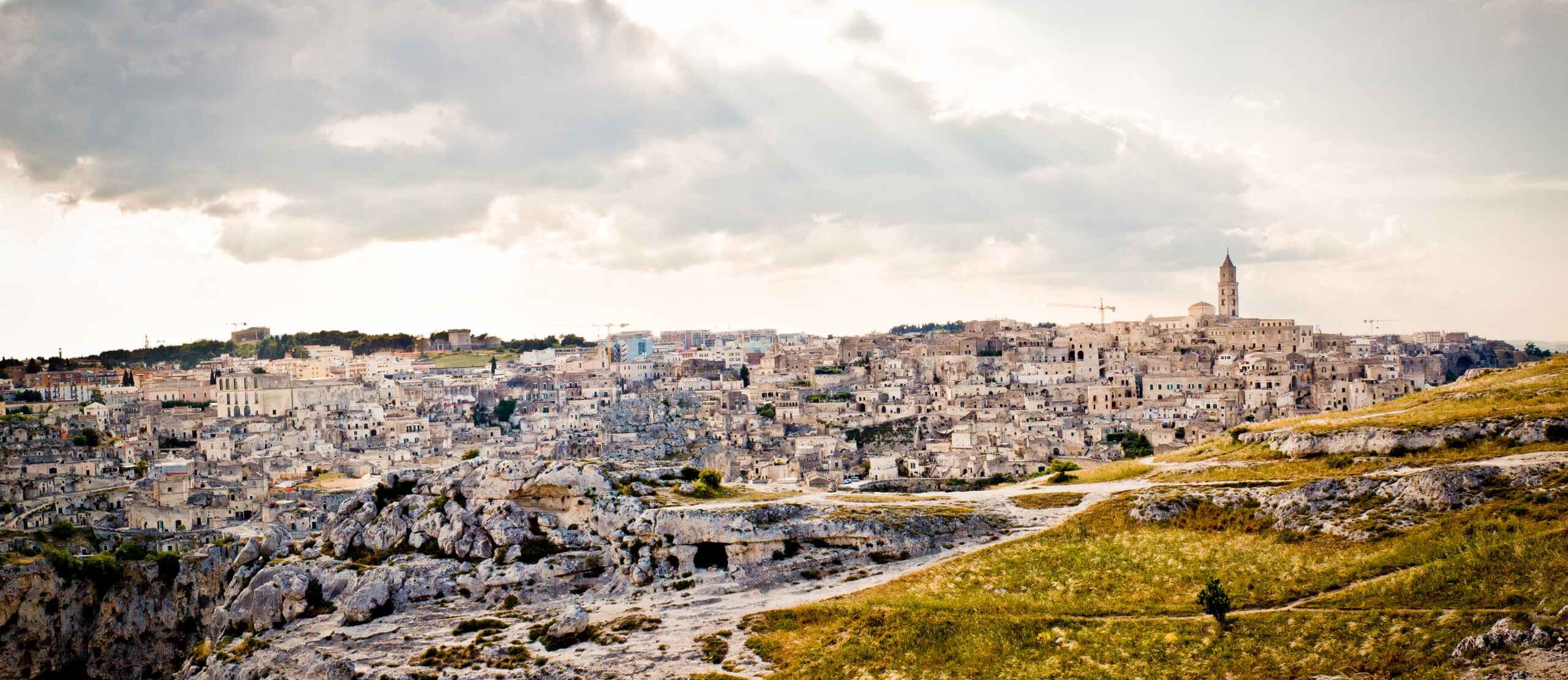 Panorama dei Sassi di Matera, in Basilicata